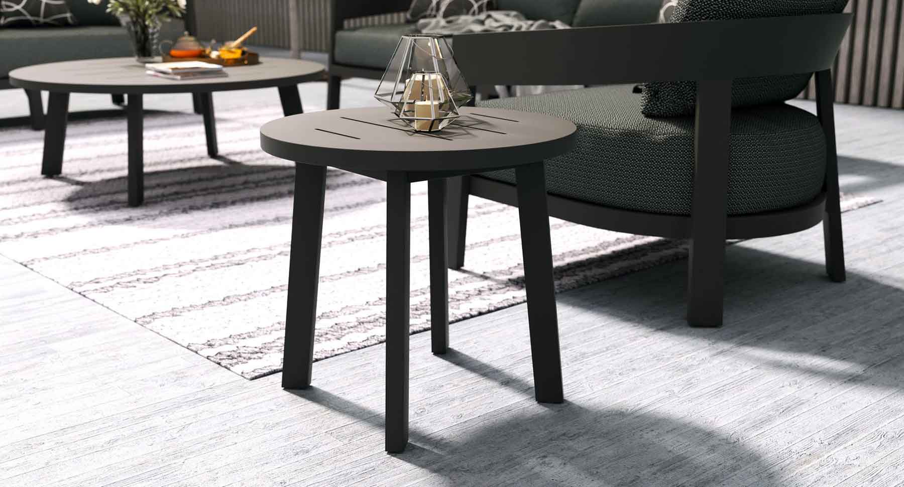 Bayside Aluminum Side Table