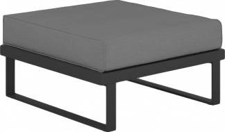 Suave Sectional Ottoman Asteroid Frame