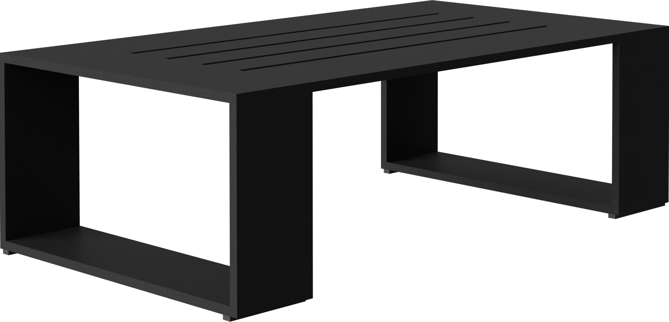 Hayley Coffee Table in Matte Black
