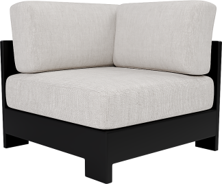 Aloe Corner Module in Black