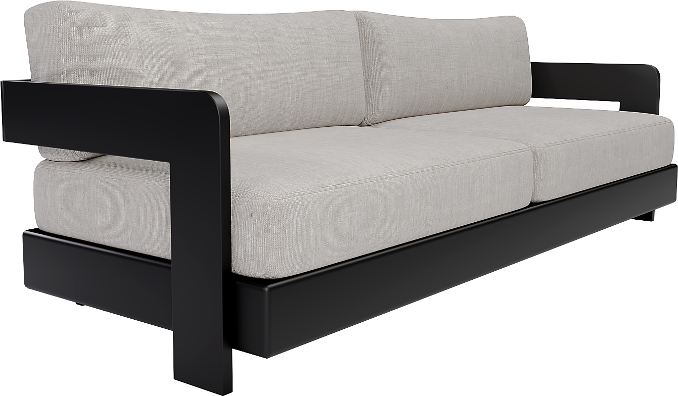Aloe Sofa in Black