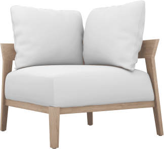 Bayside Sectional Corner in Weathered Grey