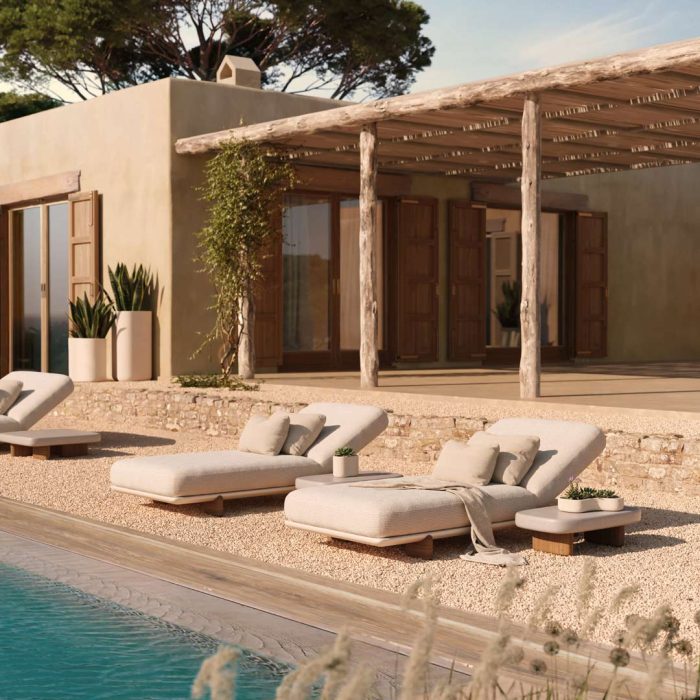 Vondom Milos Chaise Lounges