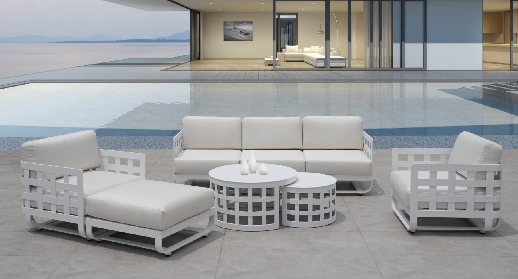 Soho Deep Seating in White