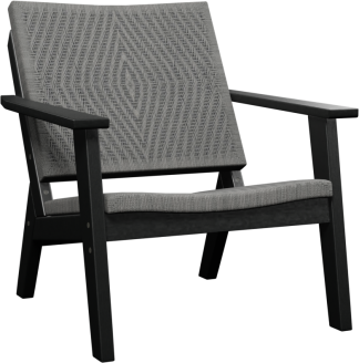 Lagoon Chat Chair in Black