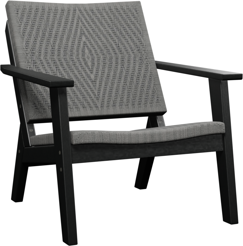 Lagoon Chat Chair in Black