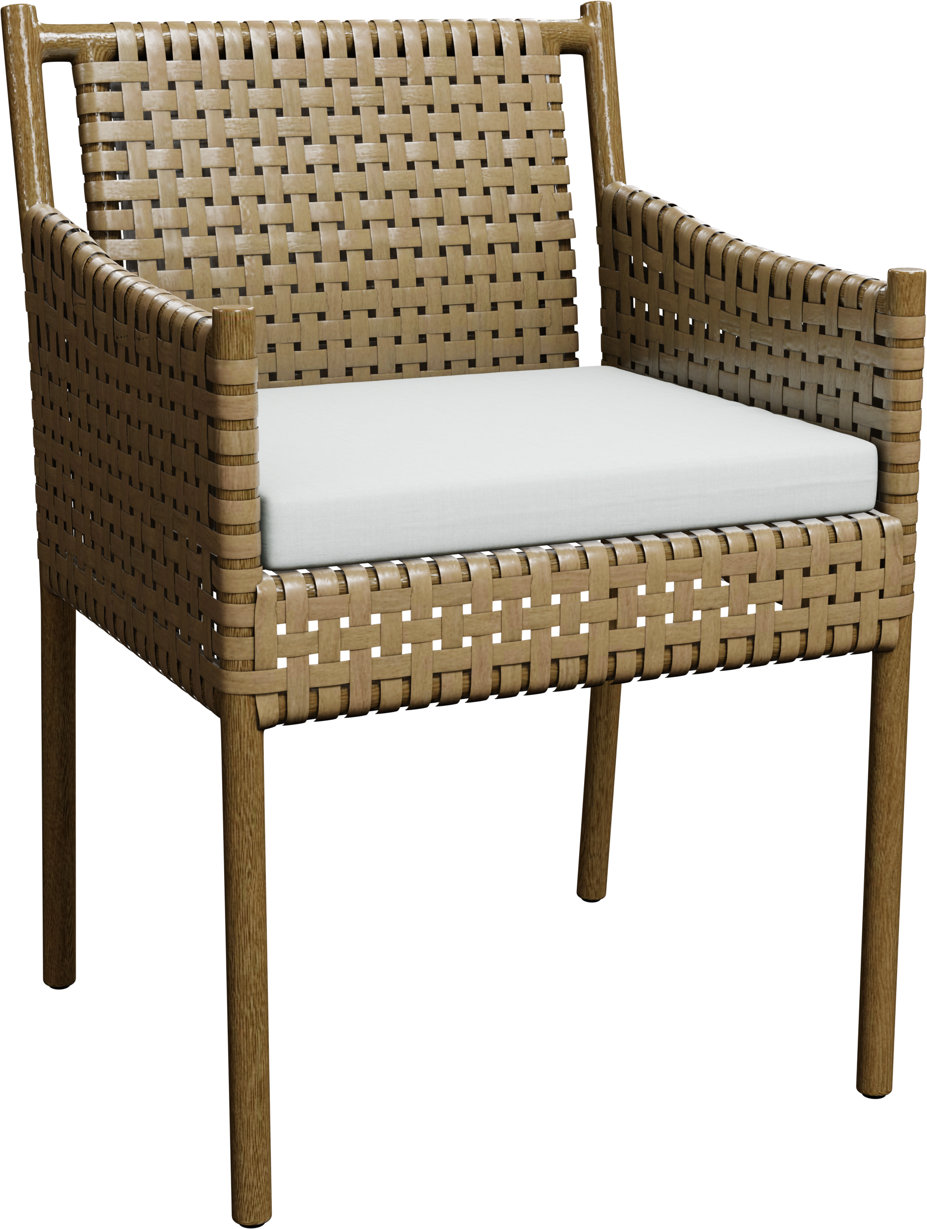 Cane Dining Arm Chair