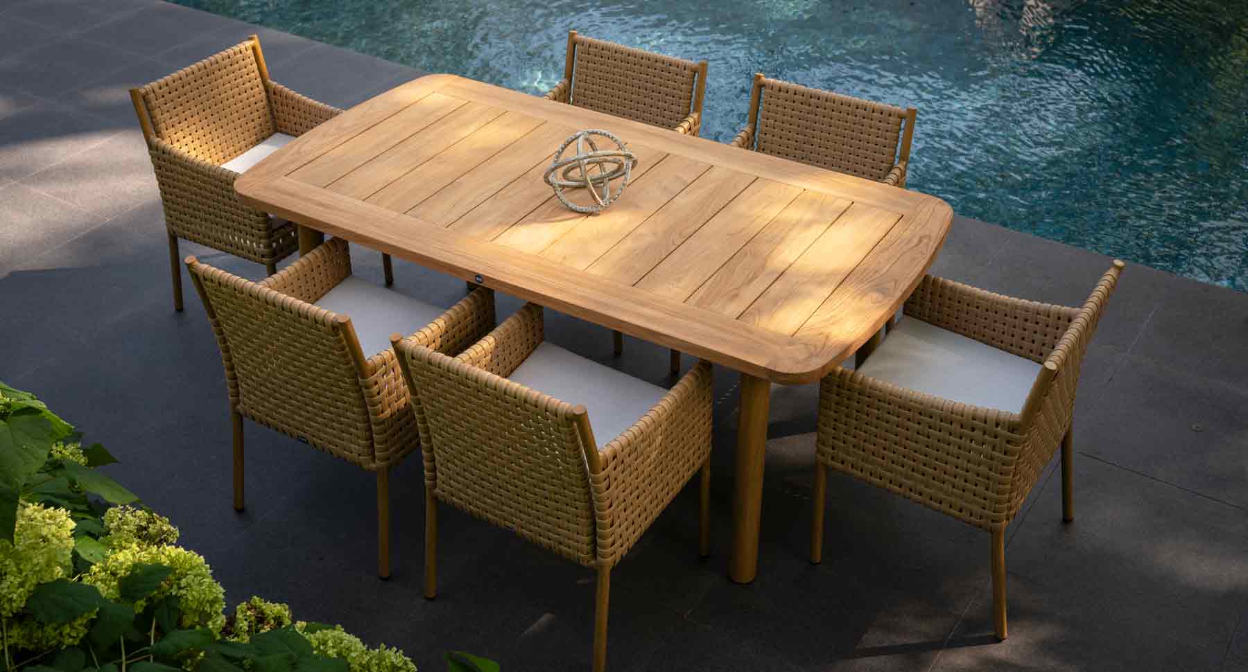 Cane Dining Set