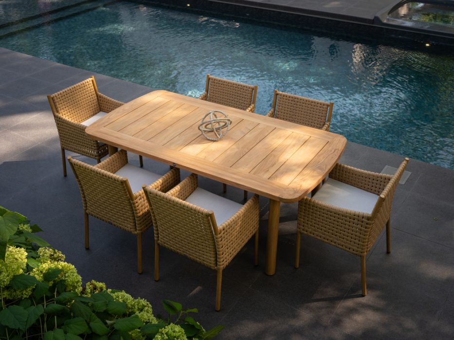 Cane Dining Set