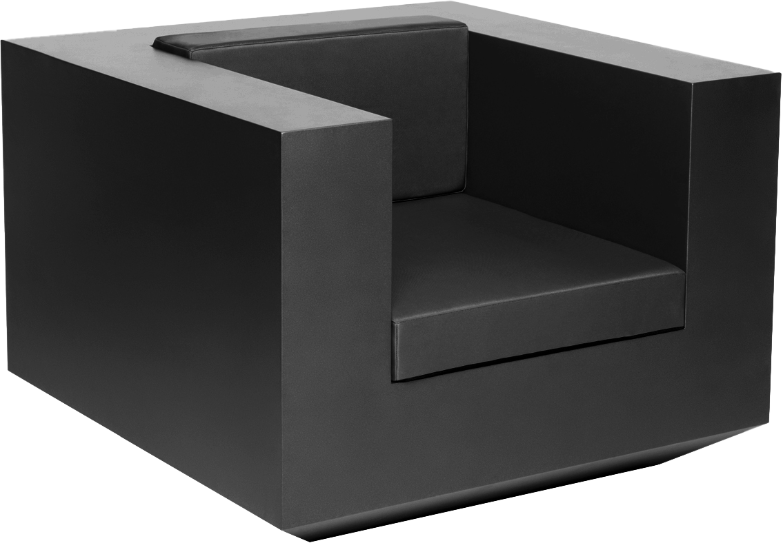 Vondom Vela Club Chair in Black
