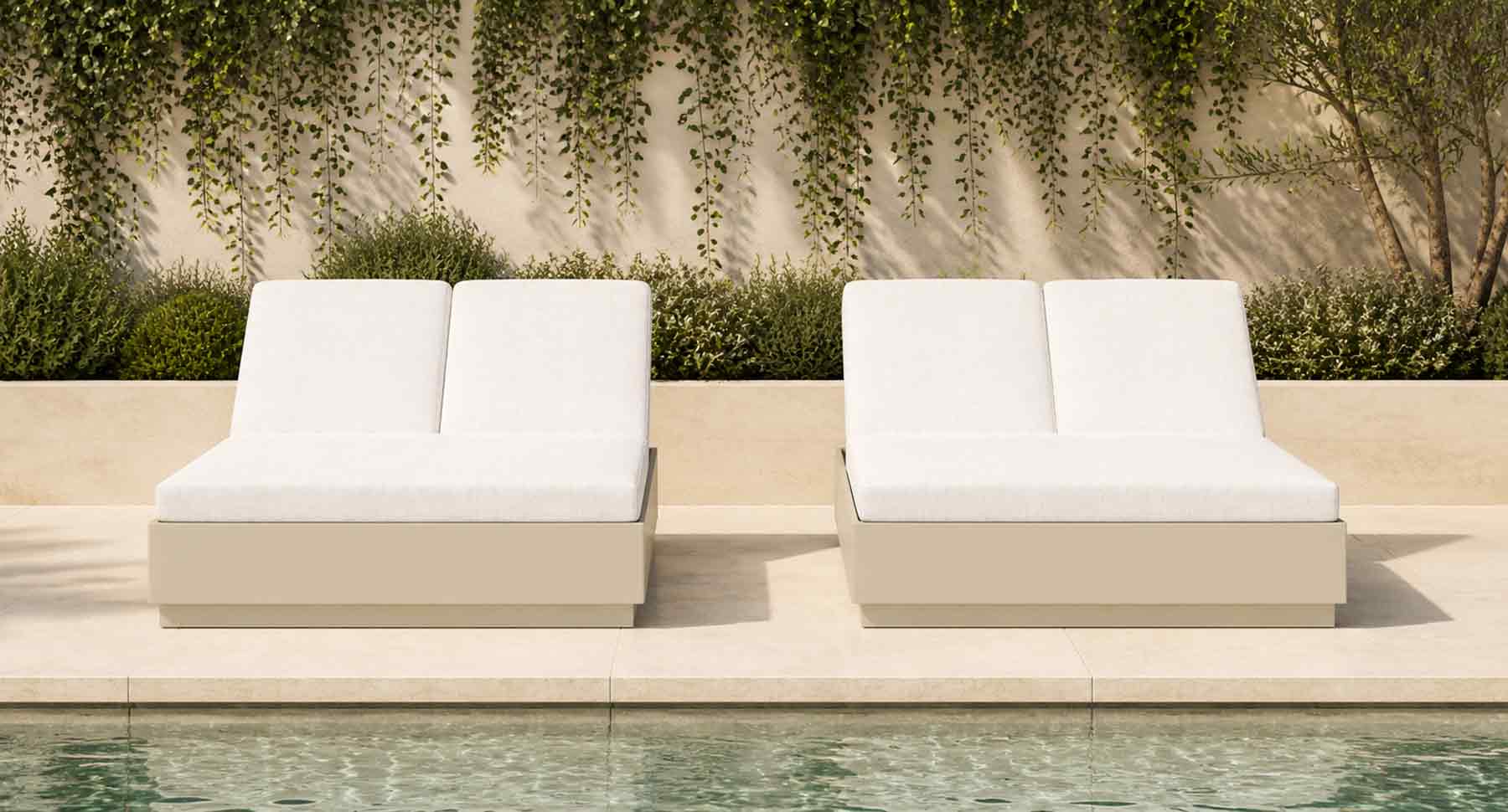Lanai Double Chaise Lounge