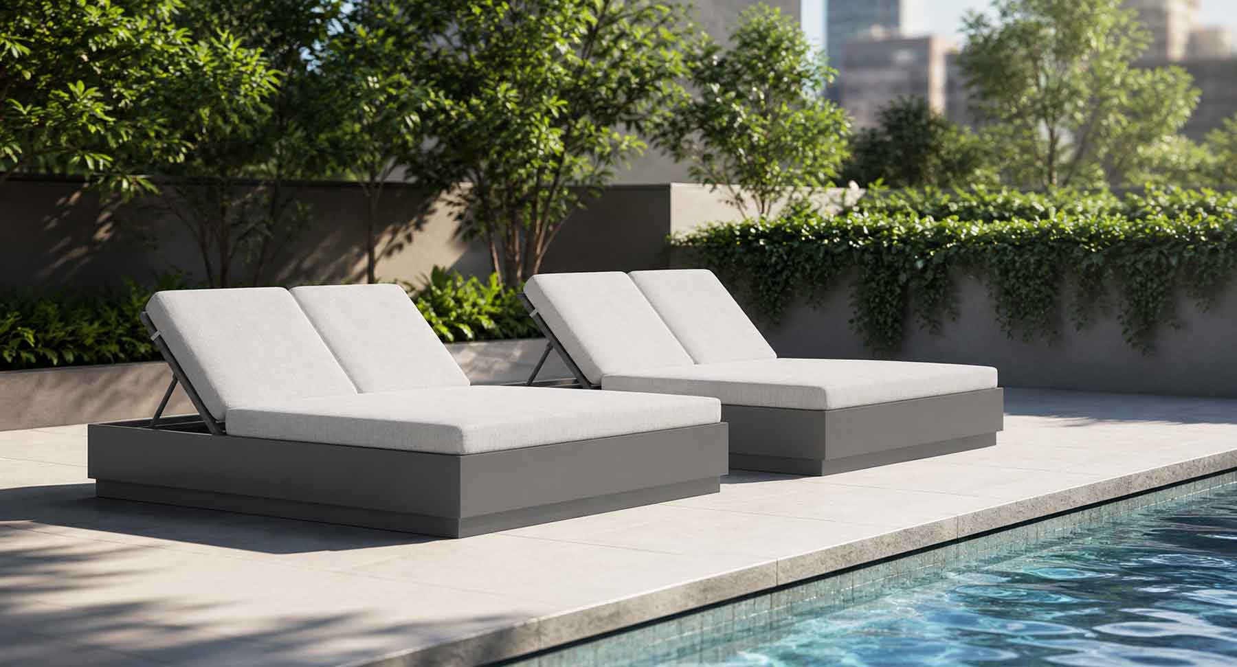 Lanai Double Chaise Lounge