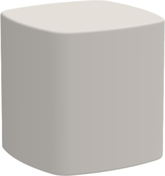 Skoar Side Table in Sea Salt