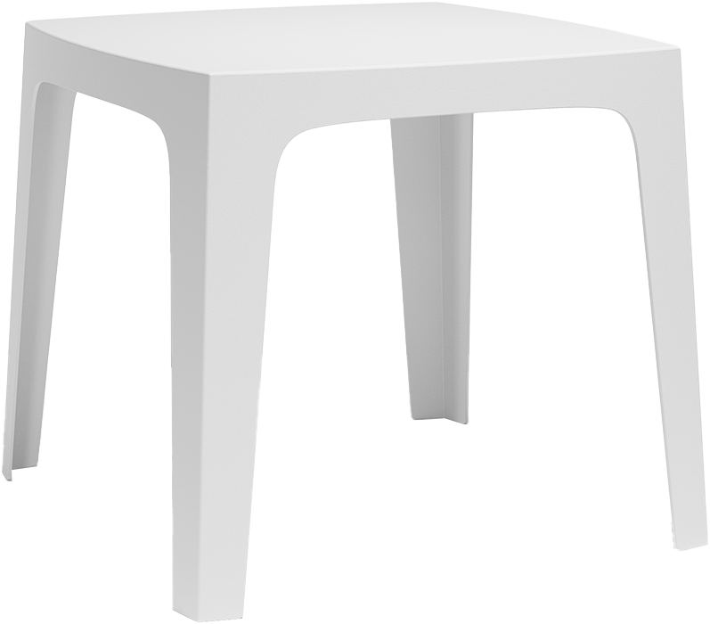 Vondom Solid Dining Table in White