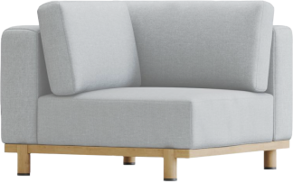 Marlow Sectional Corner in Volga Pewter Grey