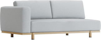 Marlow Sectional Right Arm in Volga Pewter Grey