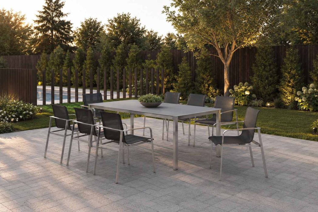 Echo Glass Dining Set