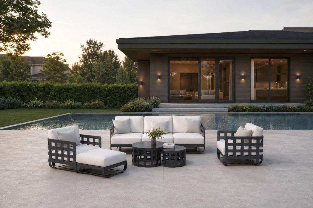 Soho Deep Seating in Pewter