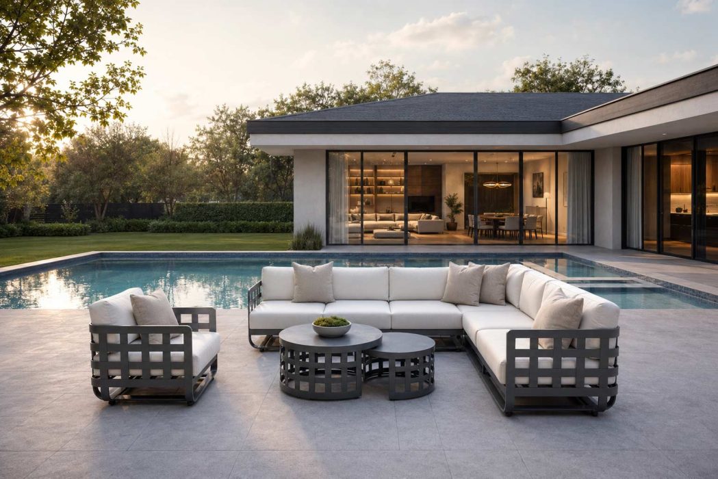 Soho Sectional in Pewter