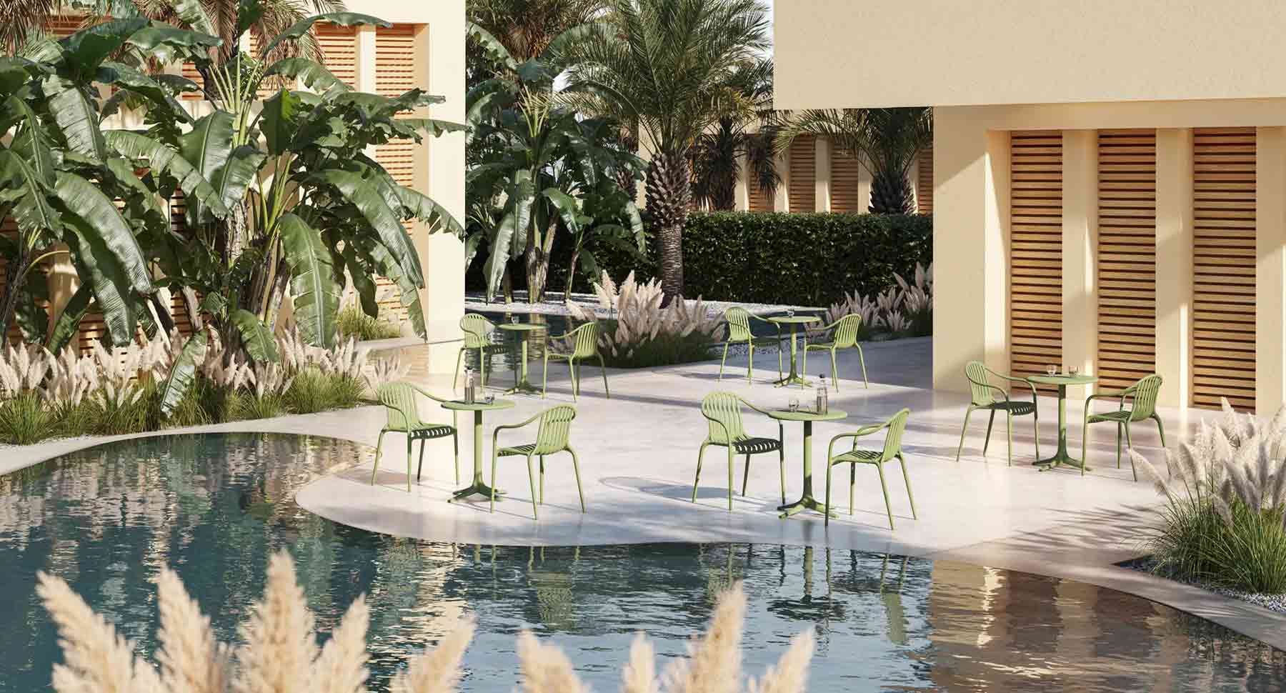 Vondom Palm Dining Set