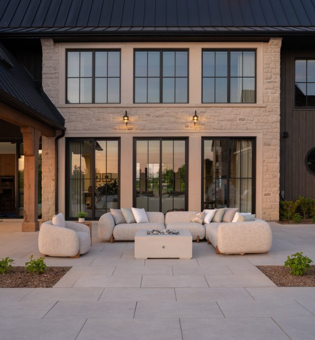 Vondom Milos Sectional in Ribadeo Ecru