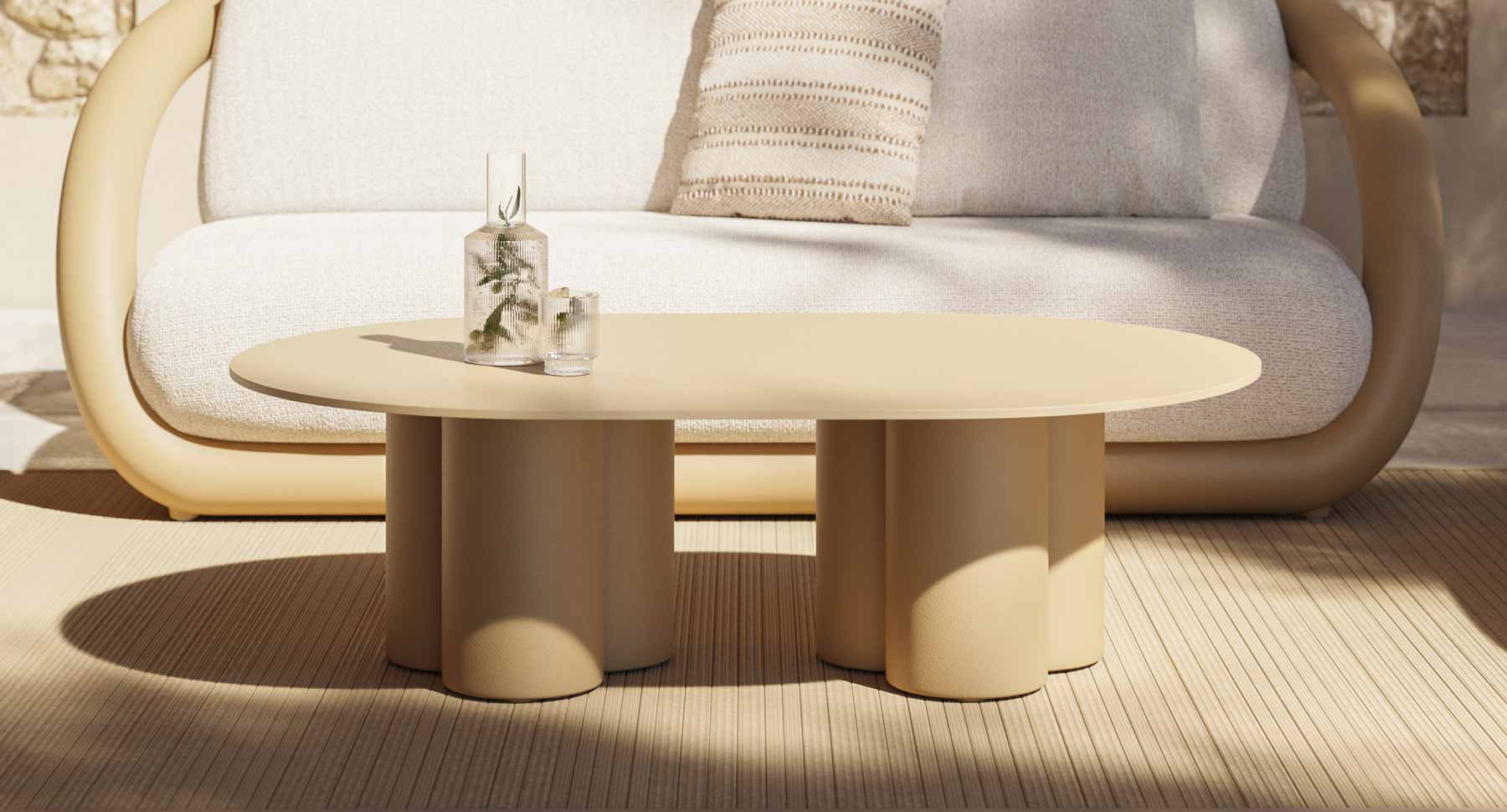 Vondom Mel Oval Coffee Table