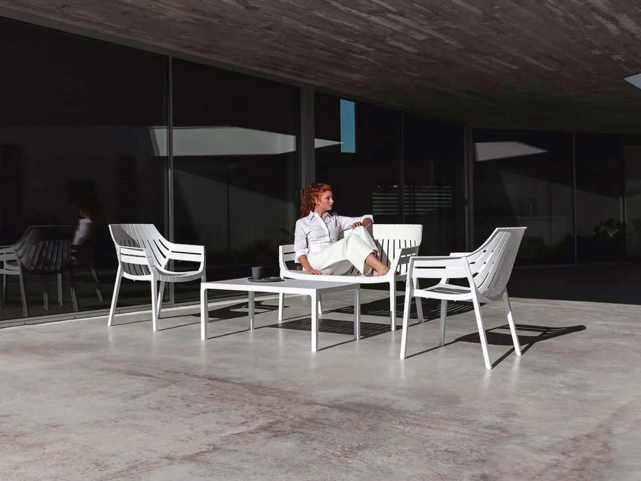 Vondom Spritz Deep Seating in White